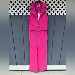 NWT! Show Me Your MuMu Pink Jumpsuit
